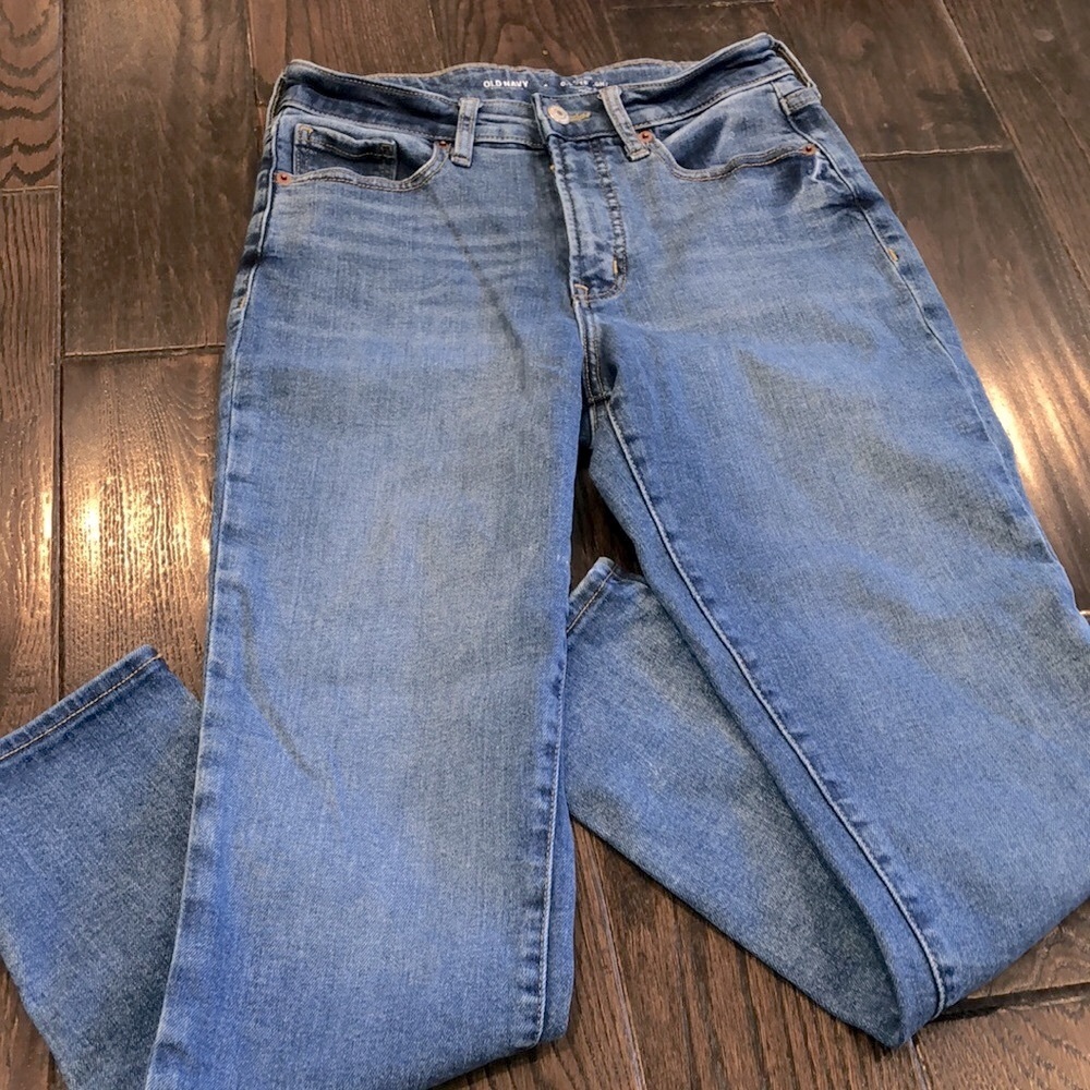 Old Navy high rise straight jeans size 4